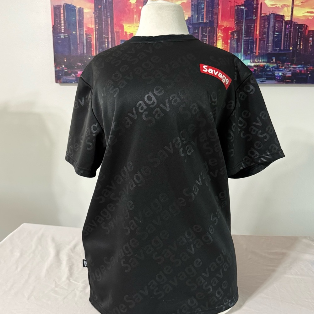 Salvage Black Graphic Men's Tee